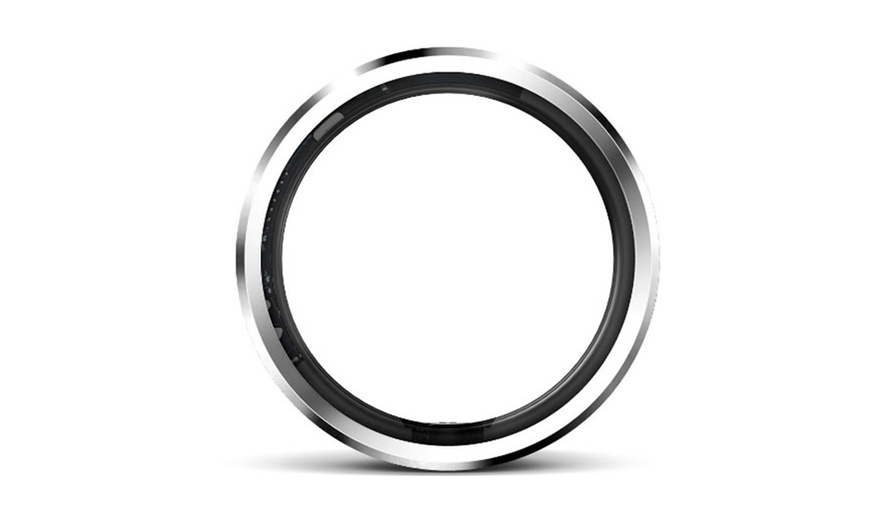 Image 8: Health Rings Fitness Tracker Smart Ring with Charging Case
