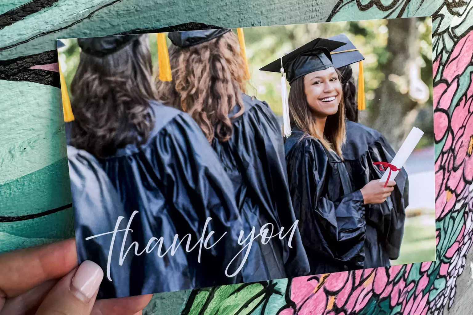 Custom Double-Sided Thank You Cards, 24–200 with Envelopes Included (Up to 57% Off)