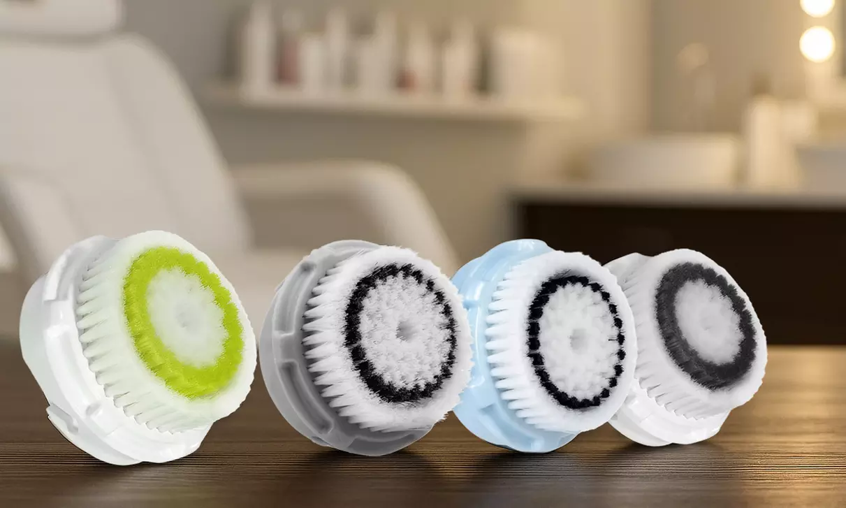 Superior Facial Cleansing and Exfoliating Replacement Brush Heads