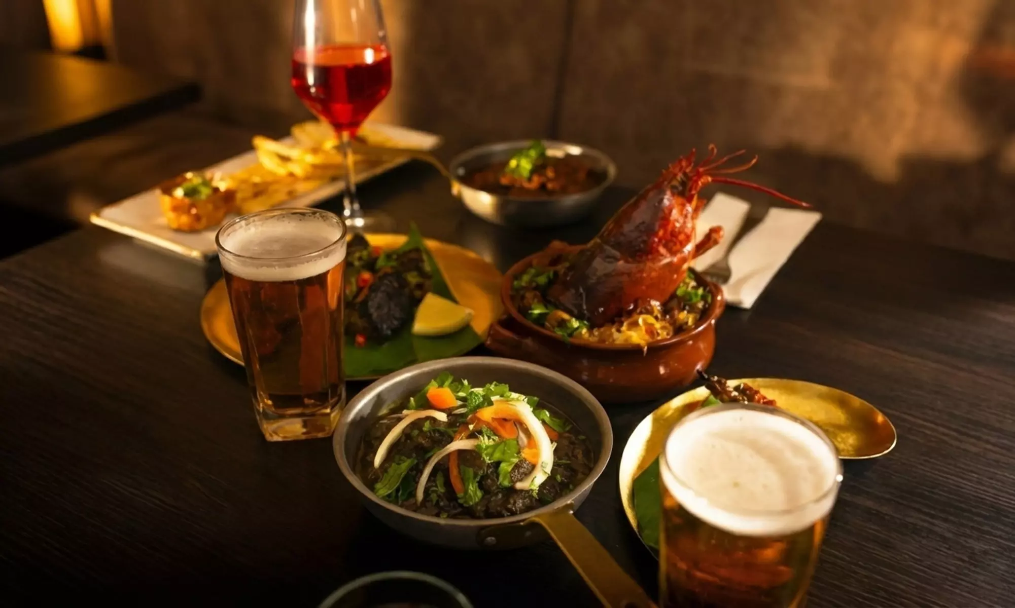 Classic Goan Indian & Portuguese 2-Course Meals for up to Four