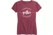 Women's Fall Theme Fashion Graphic Tees - Second Medium