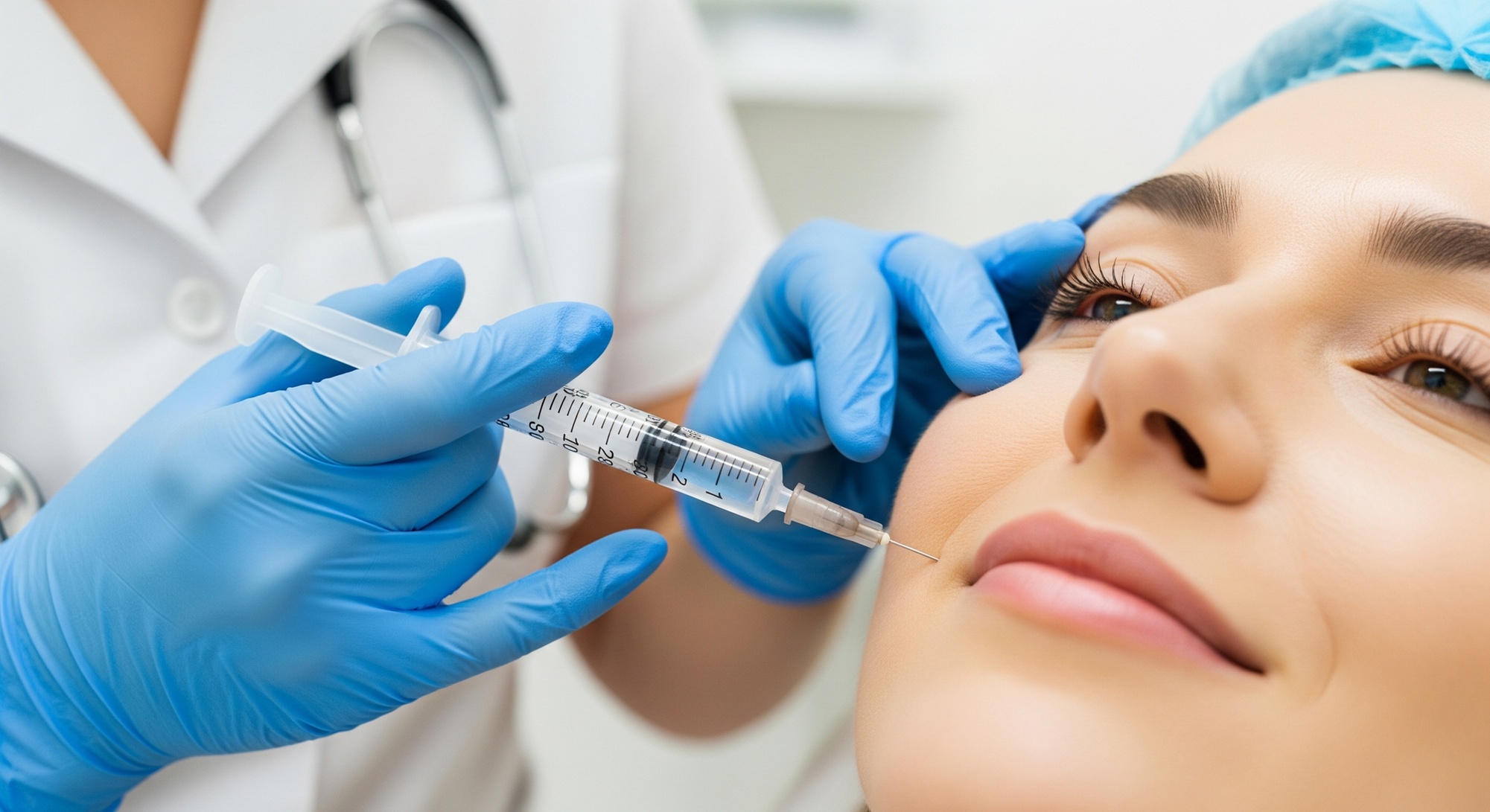 Faltenunterspritzung mit starkvernetztem Hyaluron für 1 Person