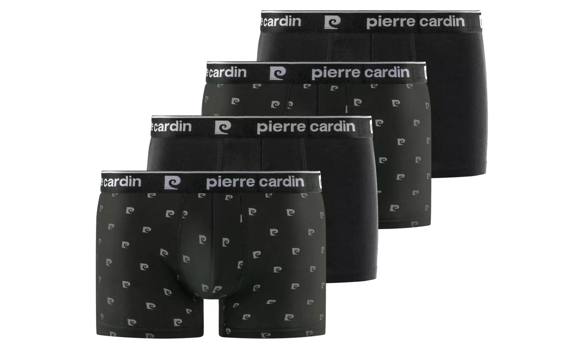 Lote de boxers de algodón y elastano Pierre Cardin