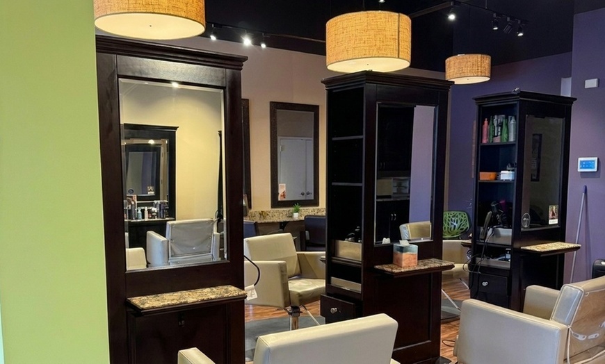 Image 3: Complete Hair Transformation: Cut, Color, Shampoo, Massage & Style