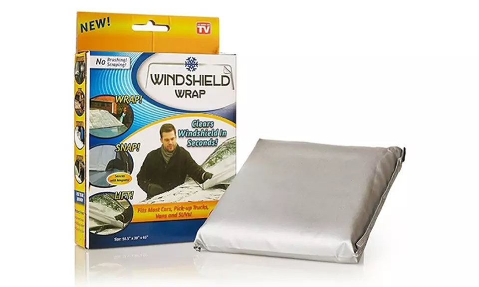 Magnetic Weathershield All-Season Windshield Cover (1- or 2-Pack) - Second Medium