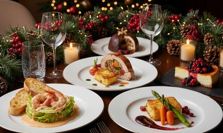 For 2: 3 Course Festive Arado Menu Including a Glass of Cava each - Meliá White House