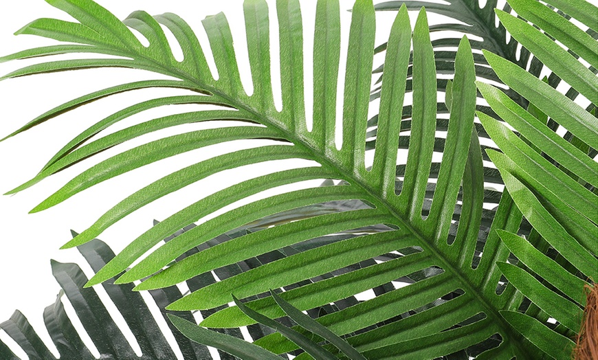 Image 4: Künstliche Palme im Kunststofftopf, 100 cm