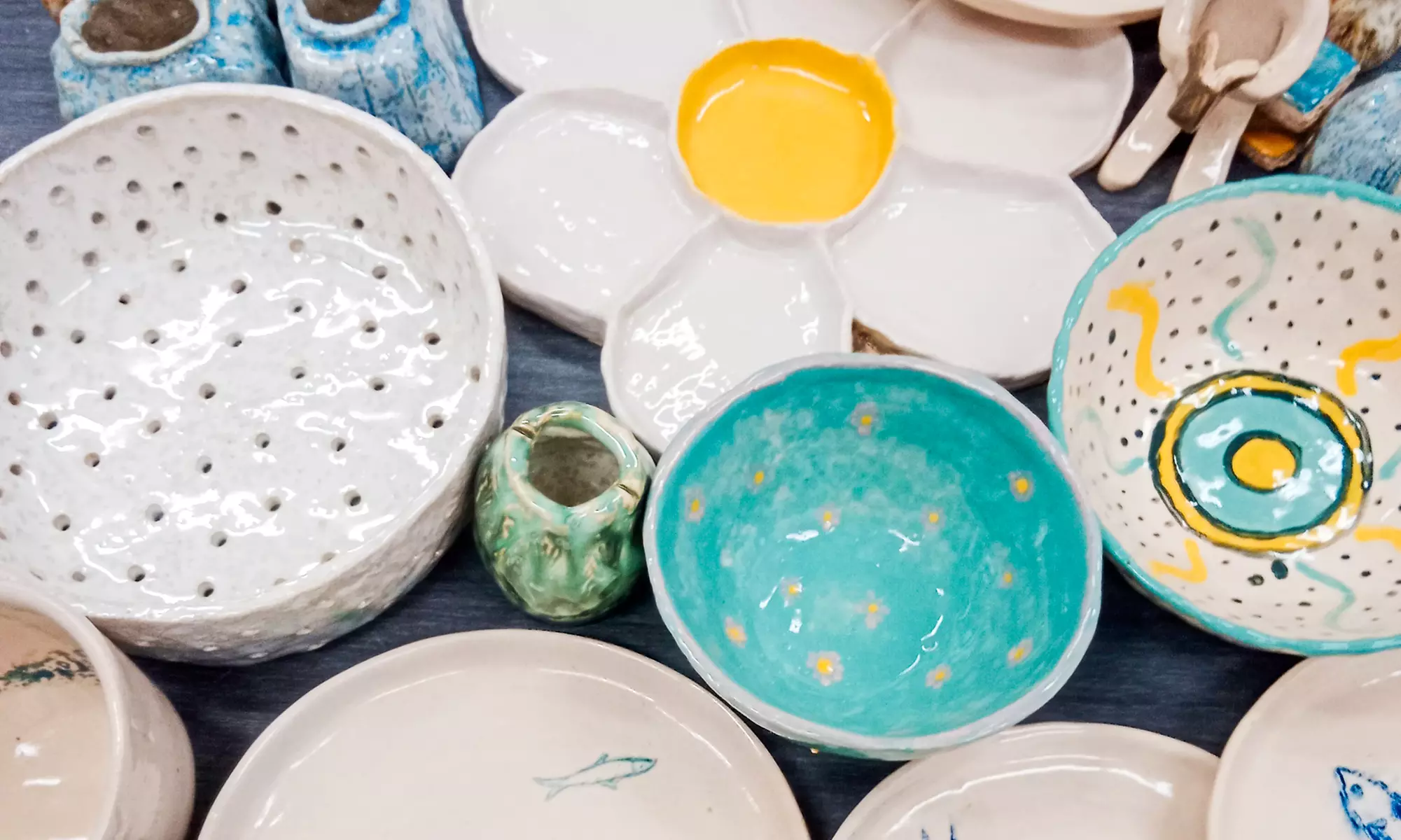 Taller de cerámica de 2 horas con bebida incluida para 1 o 2 personas