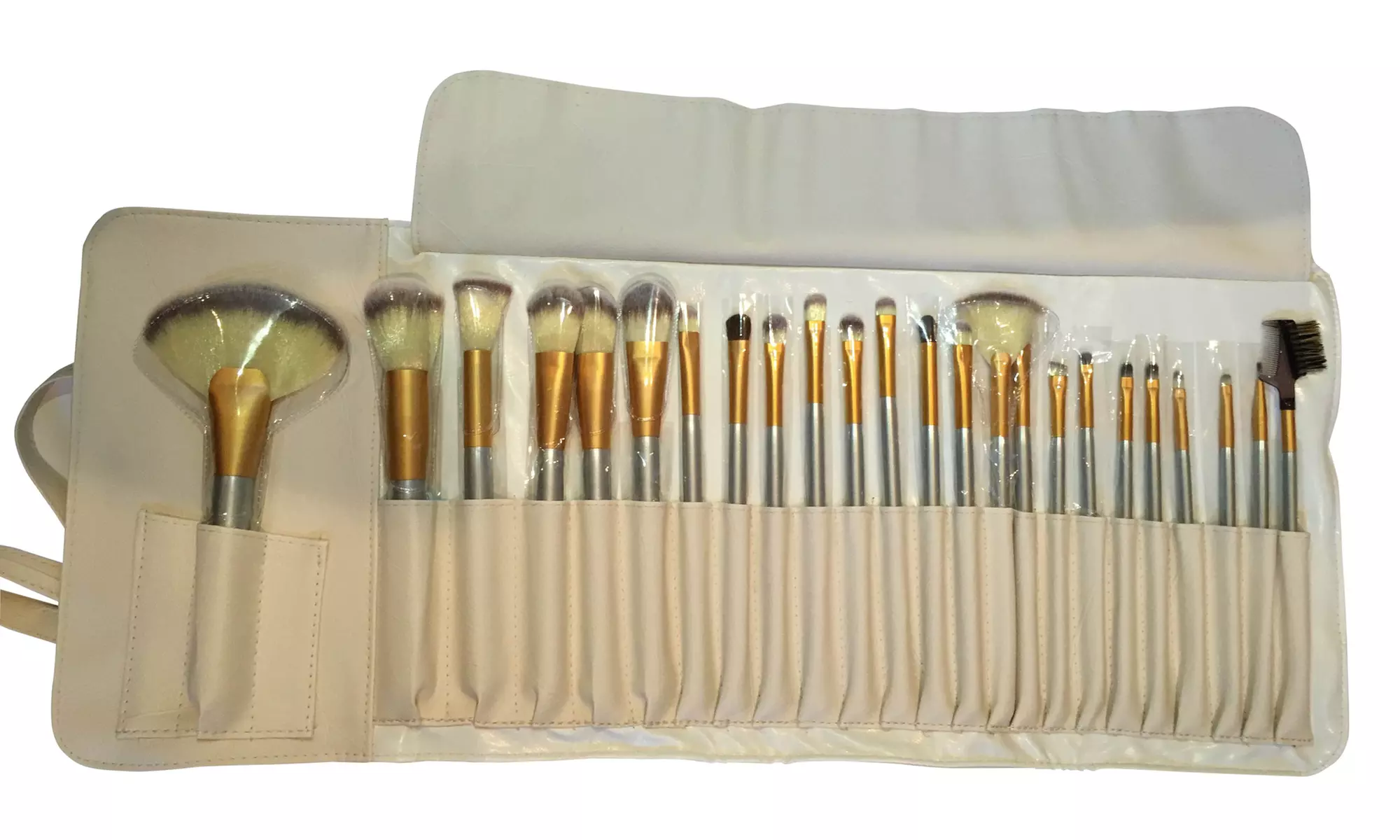 Professional Artisan Makeup Brush Set with Case (24-Piece) - Primary Image