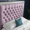 Image 14: DS Living Cheltenham Upholstered Soft Velvet Bed