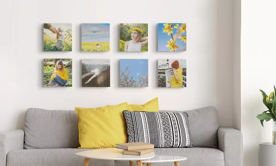 One, Two, Three, Four, Six or Nine Photo Tiles by Photo Gifts