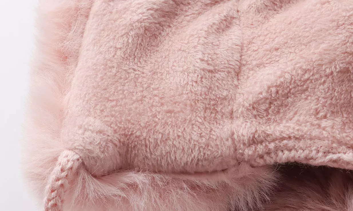 Women Winter Warm Faux Fur Knit Pom Pom Hat Beanie Bobble Ski Fleece Lined