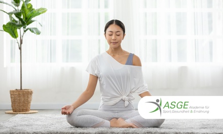 Online-Ausbildung Entspannungstrainer mit §20 Konzepteinweisung inkl. Live-Videostream (einlösbar ab 18 Jahren) - Akademie für Sport, Gesundheit und Ernährung
