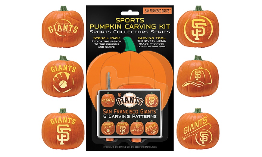 MLB Pumpkin Carving Kit Groupon Goods