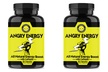 Angry Supplements Angry Energy, All Natural Energy Booster and Recovery with Caffeine (60-, 120-, or 180-Count) - Second Medium