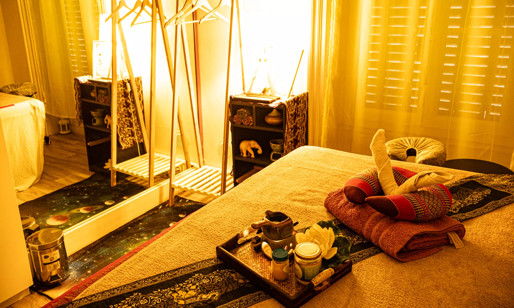 Massage traditionnel thaïlandais ou aux huiles chaudes d'1h