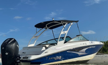 1/2 day Deck Boat Rental for up to 8 Passengers - Naples Boat Rentals At Port O Call Marina