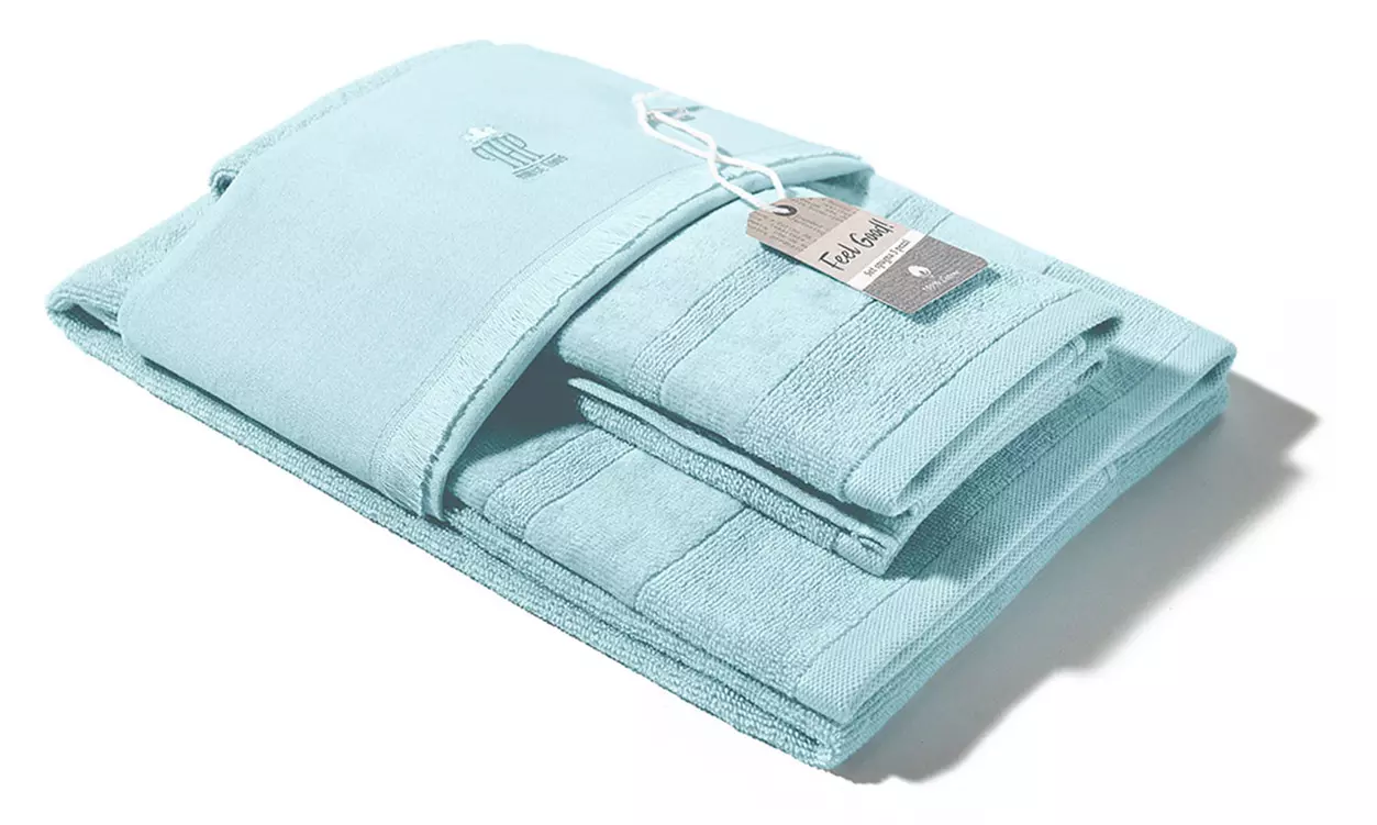 Set di asciugamani da bagno in spugna Joy