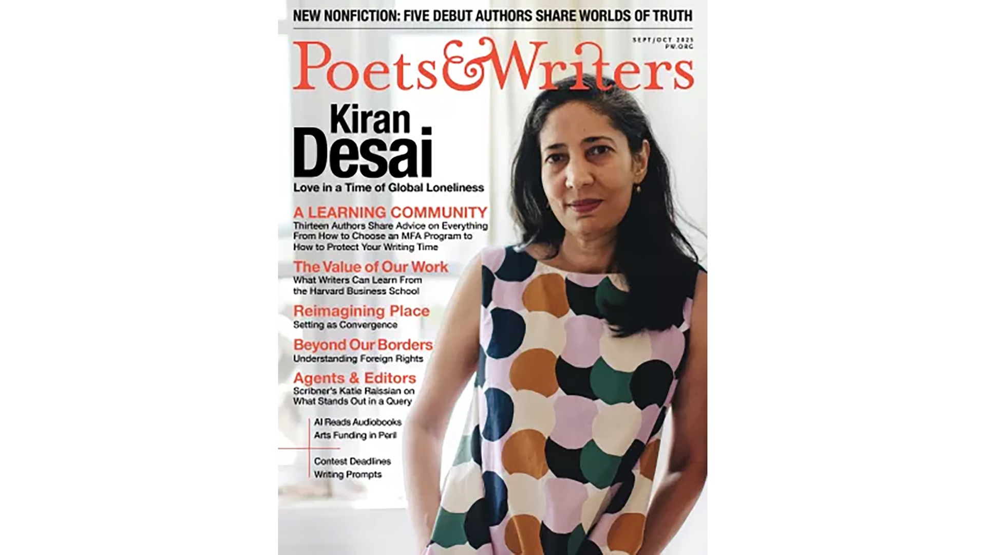 55% Off Subscription to Poets & Writers Magazine