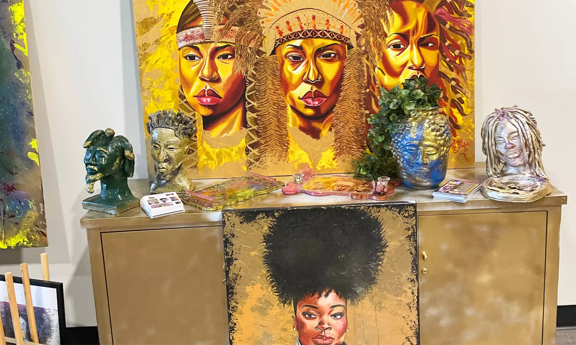 VIP 90s R&B Karaoke Painting Night: Wine, Snacks & 13inx19in Art Print