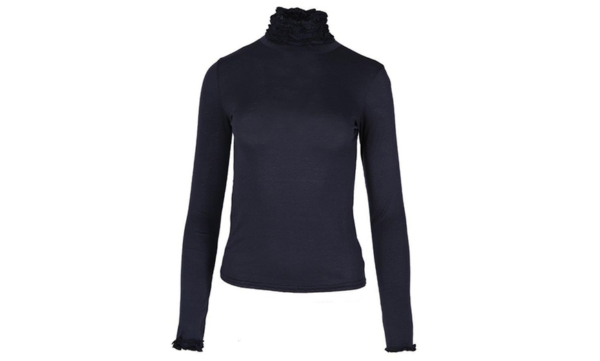 Image 18: 2-Pack of Ladies' Roll Neck Tops