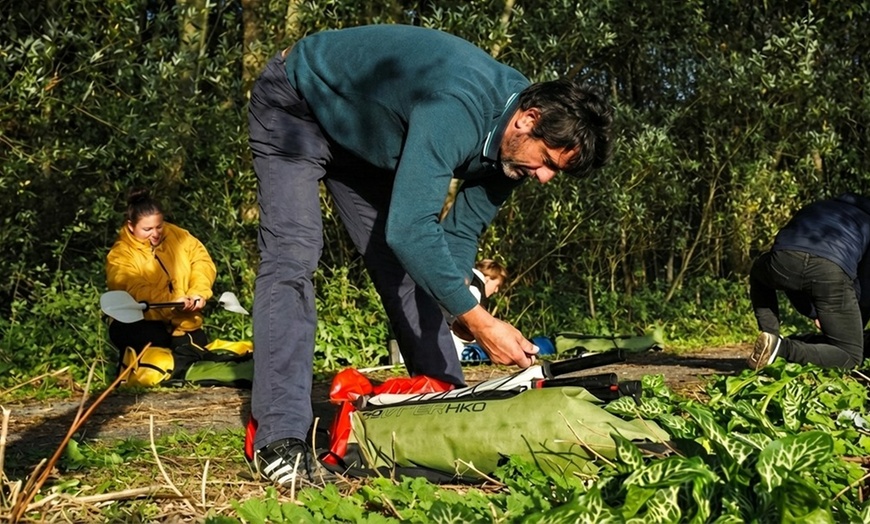Image 2: Glissez au cœur de la nature : la forêt brabançonne en packraft