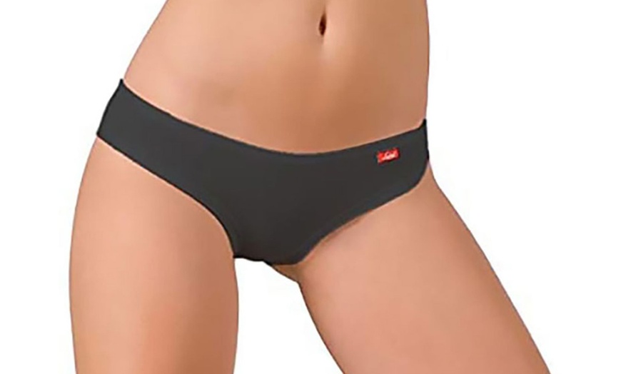 Image 17: 6 o 12 slip da donna a vita bassa o culotte Liabel
