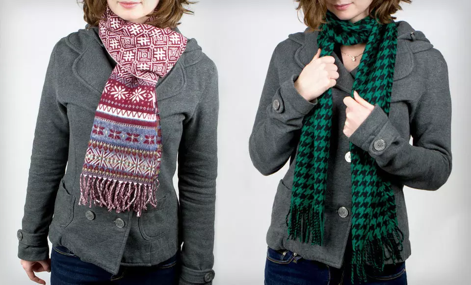 $14 for a David & Young Softer than Cashmere Scarf ($30 List Price). 18 Styles Available. Free Returns. - Second Medium