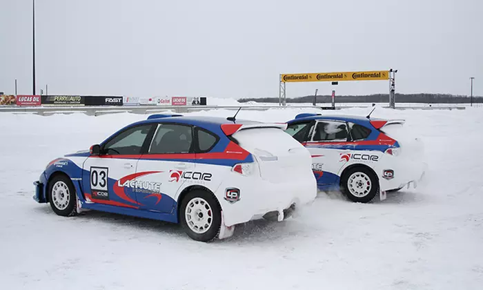 Winter Ice Driving Experience at iCar Mirabel - Ottawa (Up to 50% Off). Three Options Available. - Second Medium