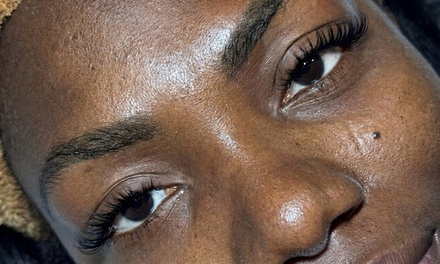 Full Set of Natural Classic Eyelash Extensions - Lexsthetics