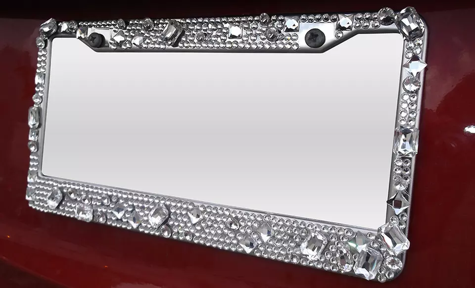 Jewel License Plate Frame - Primary Image