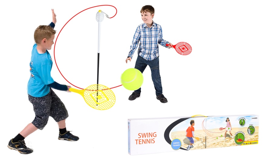 Image 1: Swing Ball Tennis Set