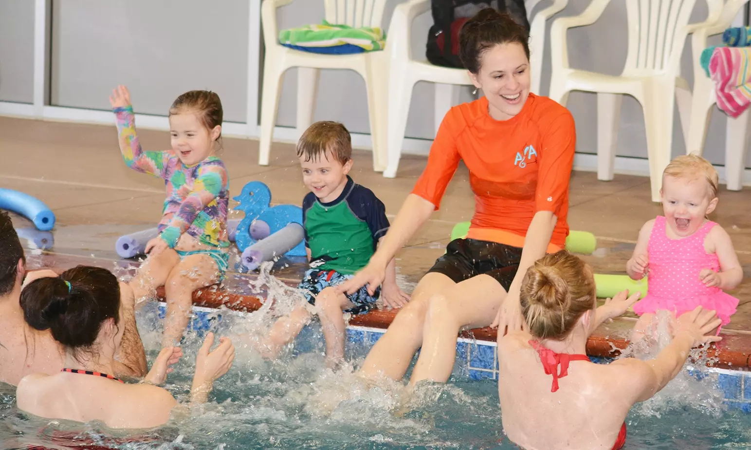 Atlantis Swim Academy's baby swim lessons & group classes for all ages
