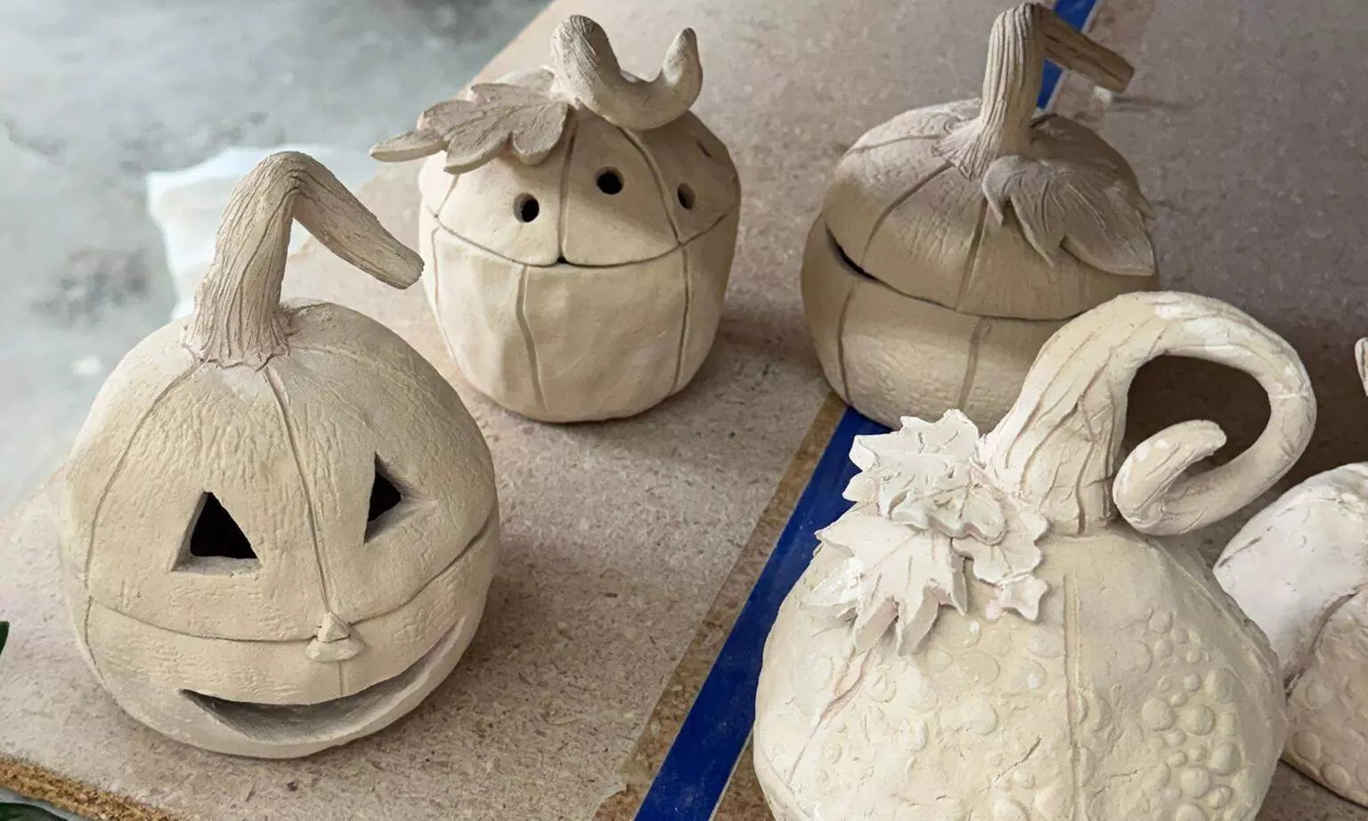 Join the 2-Hour Fall Pumpkin Hand Building Workshop Experience for 1 or 2  - Up to 40% Off - Primary Image