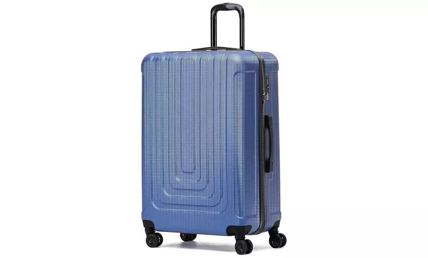 Image 3: 8 Wheel Premium Travel Suitcase TSA Lock Highly Durable 100+ Airline Approved