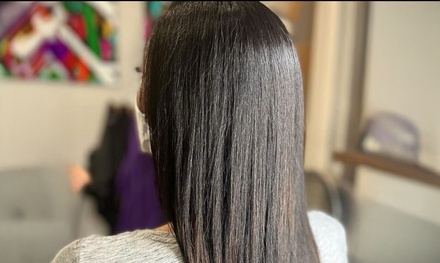 One Women's Haircut, Shampoo, Conditioning, Blowout, & Style - Funk Ee Groovee Hair Studio