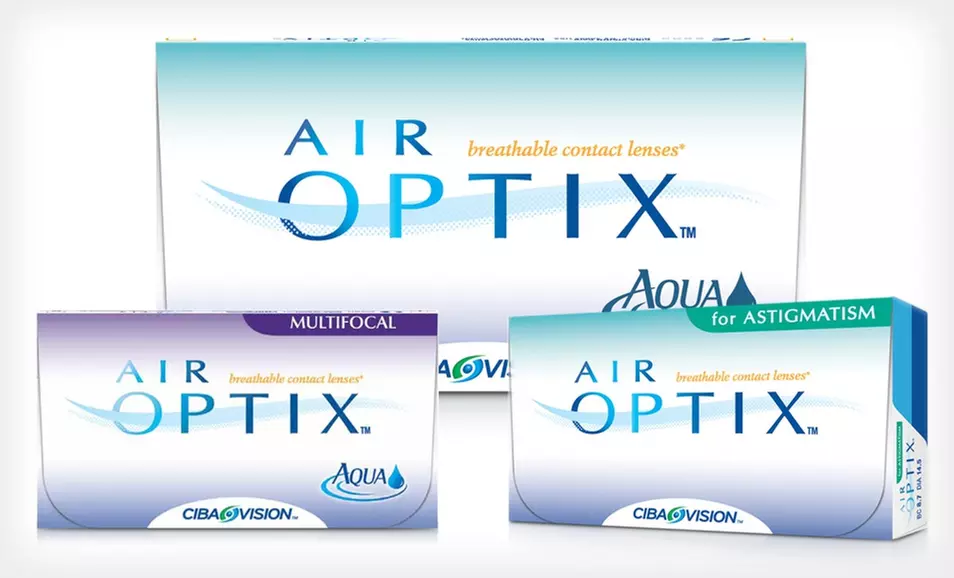 Six-Month Supply of Air Optix Contact Lenses from EZContactsUSA.com (Up to 43% Off). Multiple Options. Free Shipping. - Primary Image