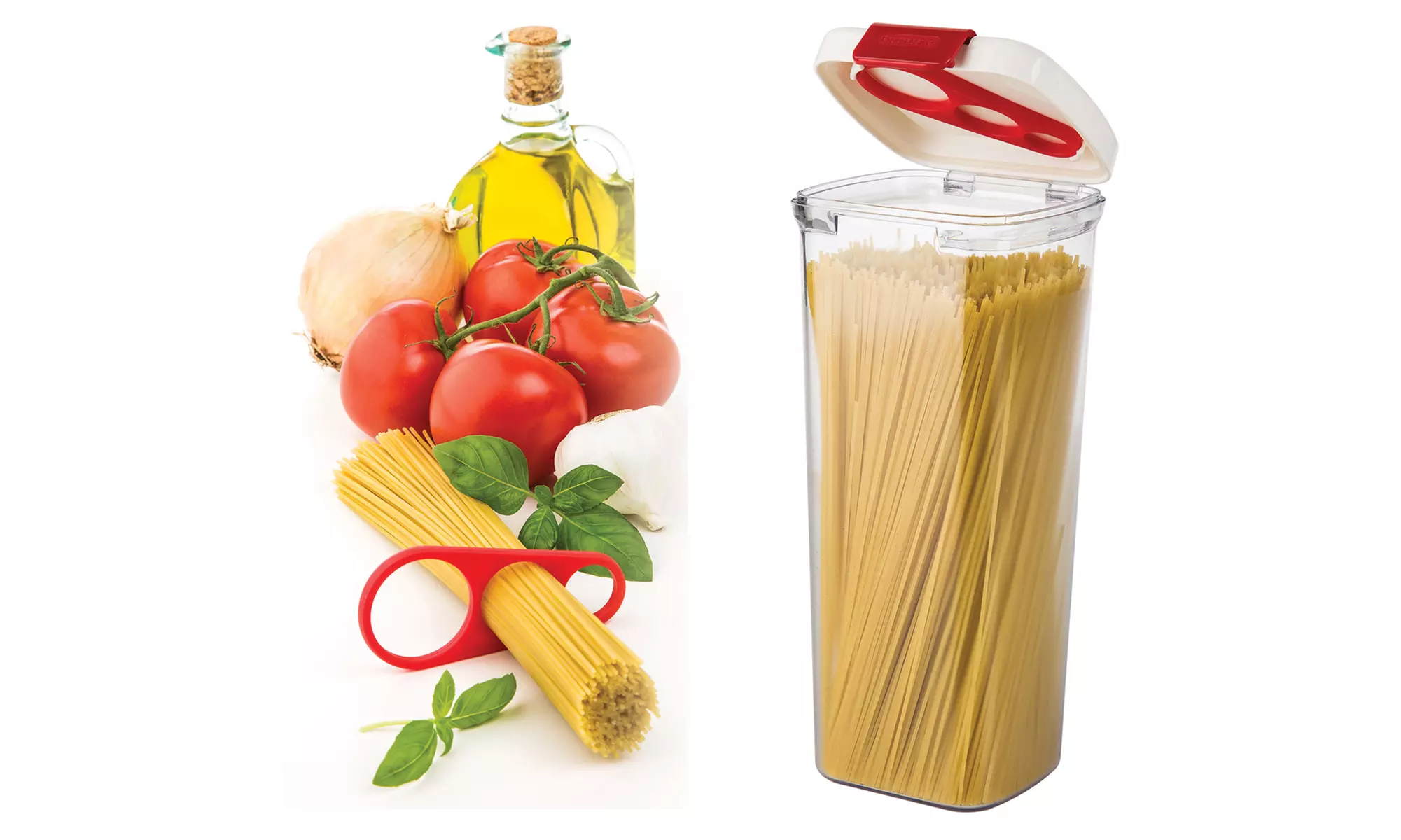 Progressive Airtight Pasta Keeper with Measuring Tool - Primary Image