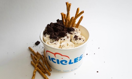 $11 Toward One Marshmallow Bombfire Ice Cream Bar - Icicles