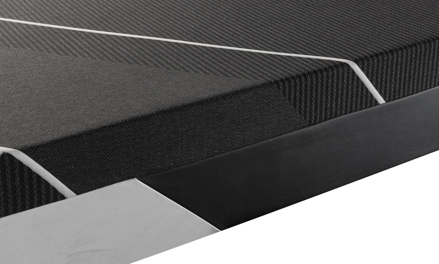 Image 3: Matelas hybride Sampur avec mousse mémoire gel + ressorts ensachés