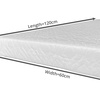 Image 17: Kisaa Living Quilted Waterproof Cot Foam Mattress/ Cotbed Various Size