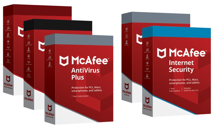 Image 1: McAfee Antivirus o Internet Security