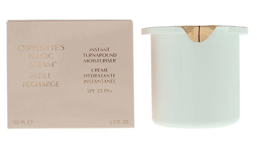 Image 1: Charlotte Tilbury Magic Refill SPF15 Moisturising Cream 150ml