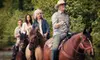 1.5-Hour Horseback Trail Ride or 3-Hour Horseback Mountaintop Trail Ride from Garden Valley Trail Rides (Up to 54% Off) 