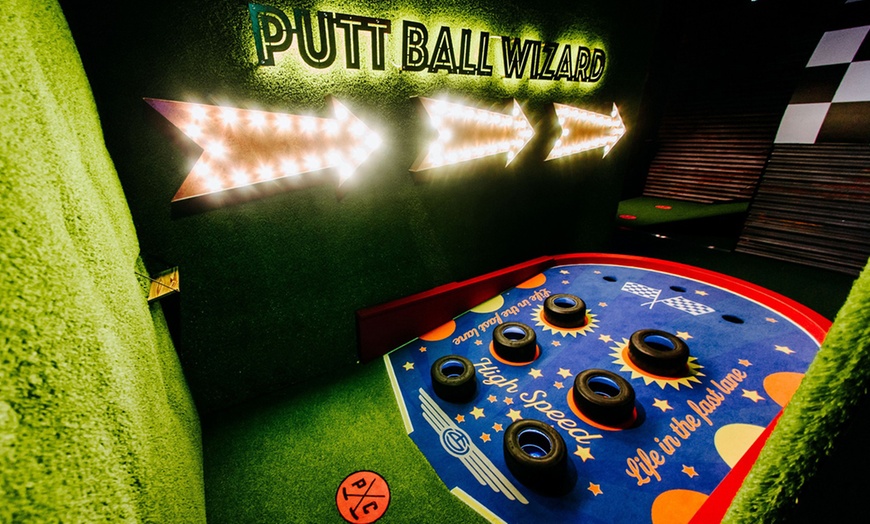 Image 1: Putt Your Best Foot Forward w/ Mini-Golf Experience for 1-4 People