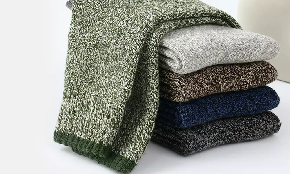 Lot de 5 ou 10 paires de chaussettes thermiques