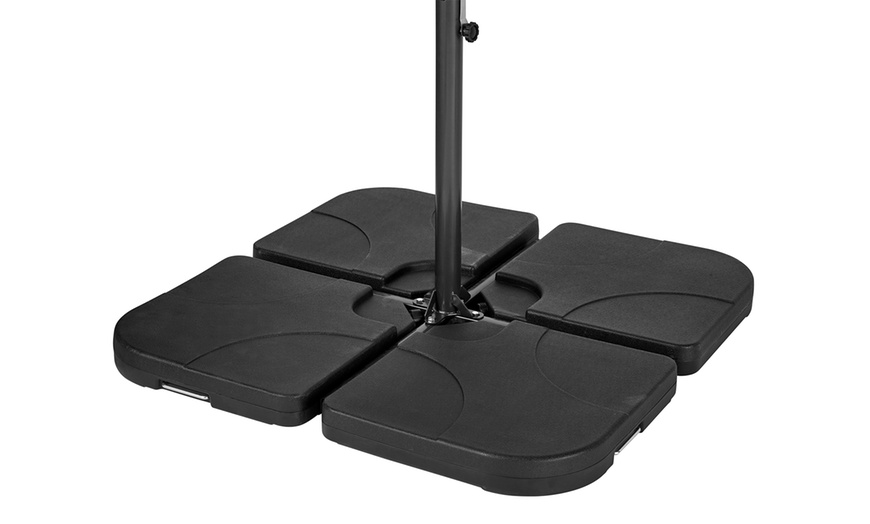 Image 13: Cantilever Parasols - Standard or Solar LED + Optional Base