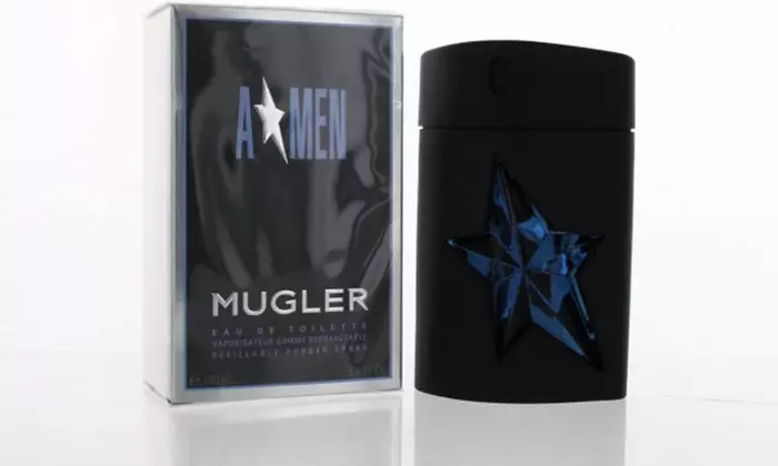 Amen Refillable Rubber Spray Thierry Mugler 3.4 OZ Eau De Toilette  NEW Box Men - Primary Image