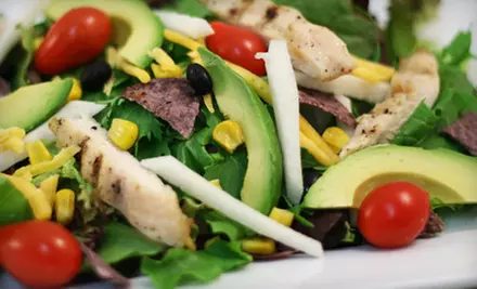 $5 for $10 Worth of Soup, Salads, and Half Sandwiches from San Francisco Soup Company's Soupmobile  - Primary Image