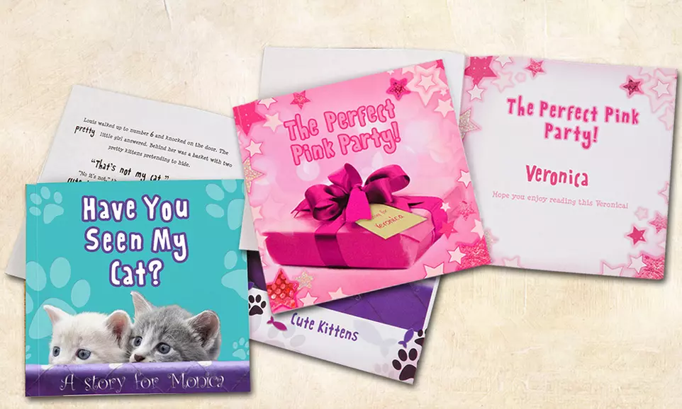 One Personalized Soft- or Hard-Cover Children's Book from Simply Personalized (50% Off)  - Primary Image